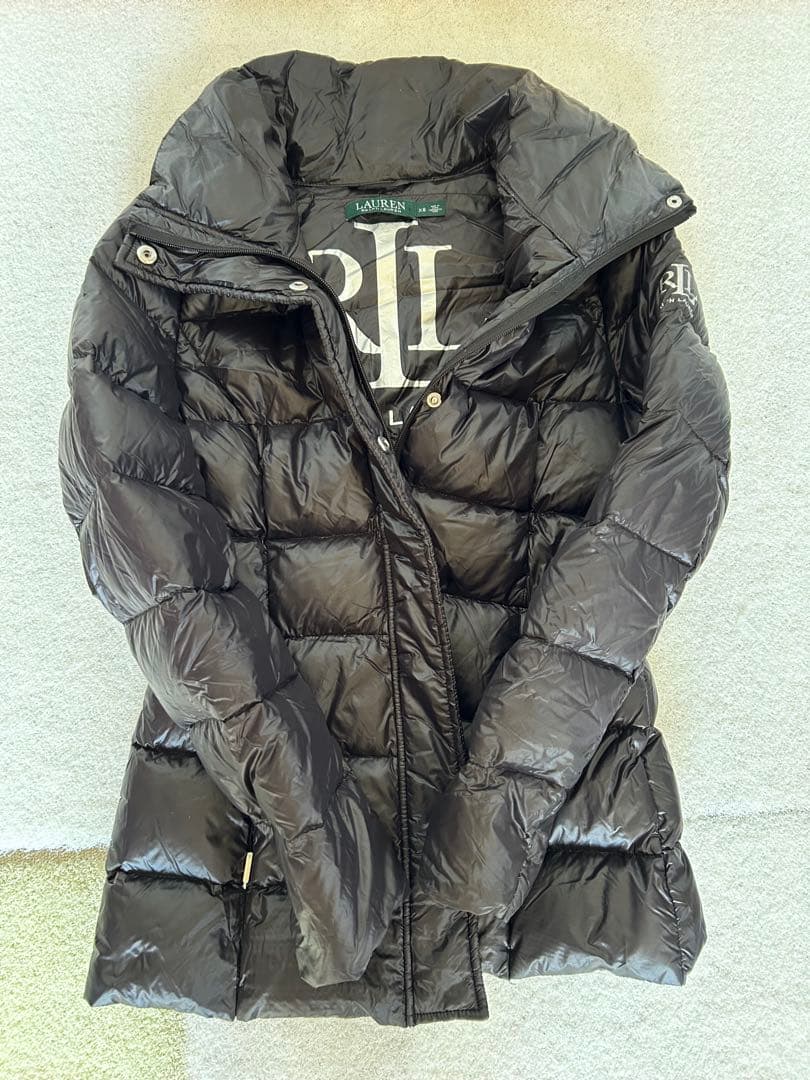 Lauren Ralph Lauren 黒 ダウンジャケット キルティング