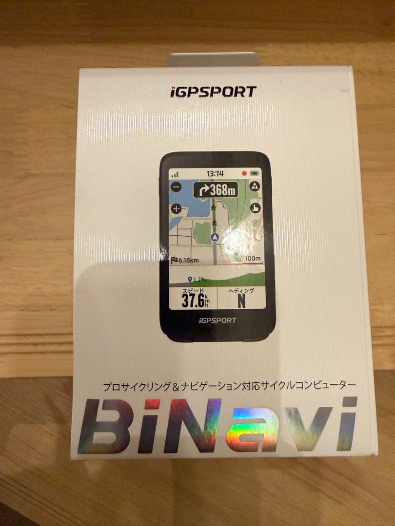 iGPSPORT BiNavi 美品 GPS ナビゲーションサイクルコンピューター iGPSPORT BiNavi バイナビ