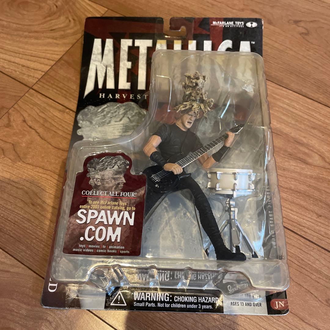 未開封メタリカ マクファーレン トイズ Metallica フィギュア4体セット