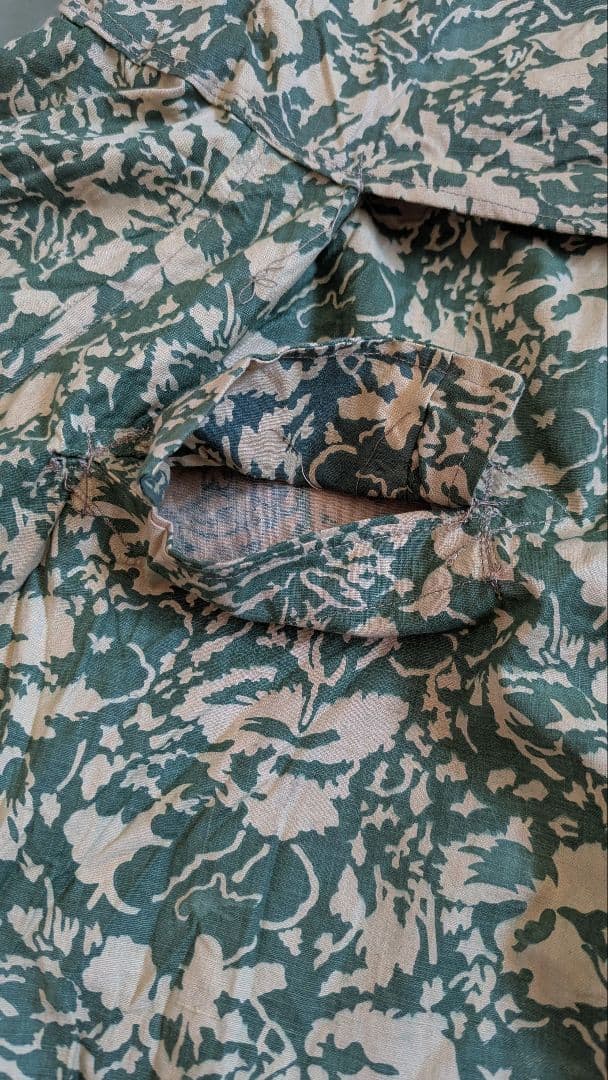 ルーマニア軍] 50s デッド リーフカモ スナイパー スモック パンツ