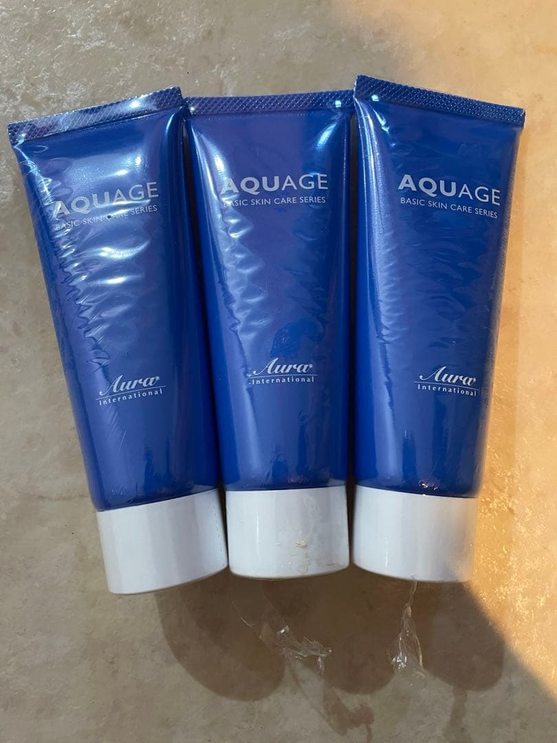 アクアージュ　スキンケアクリーナー　ジェル状パック　50g ×3