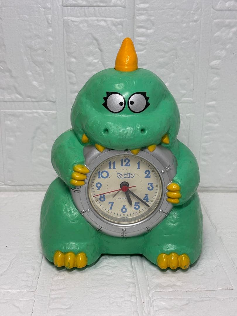 ◎珍品 ぐるゴン 目覚まし時計 稼働 怪獣 レトロ 昭和 平成 - メルカリ