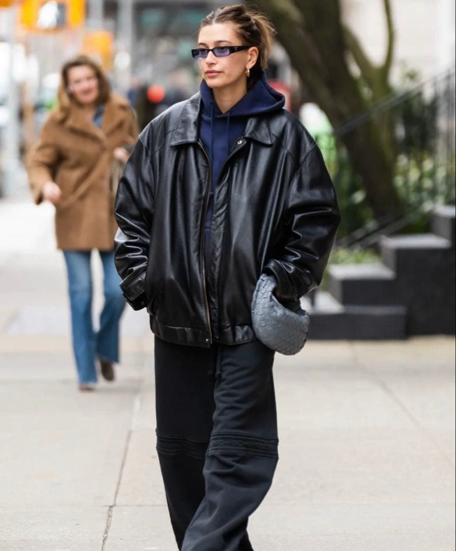 TANNERY WESTの最高峰羊レザーブルゾンジャケット黒　M ドリズラー型レザージャケット（2242987）｜BARNEYS NEW YORK