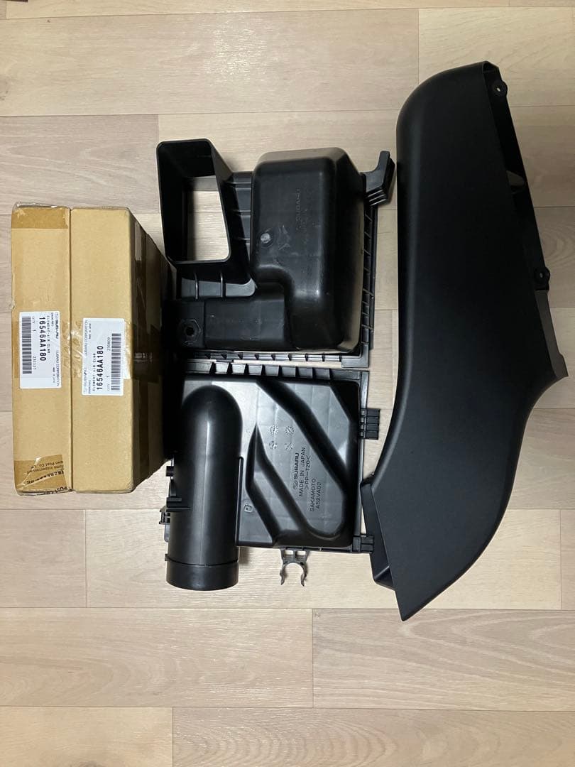 北米スバル純正　WRX STI VAF エアクリーナ一BOX 一式　VAB流用