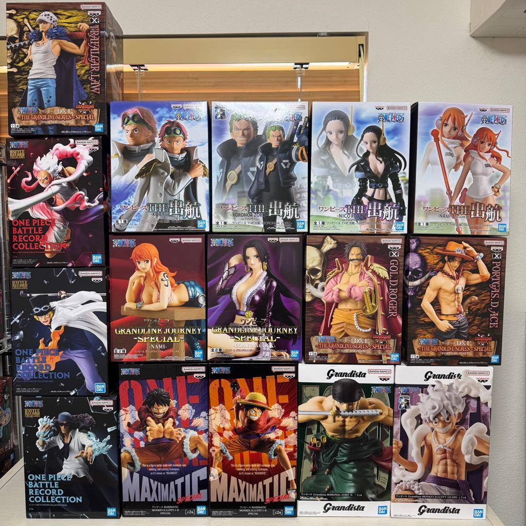 【16体まとめ売り】ワンピース フィギュア Grandista 人気シリーズ含む