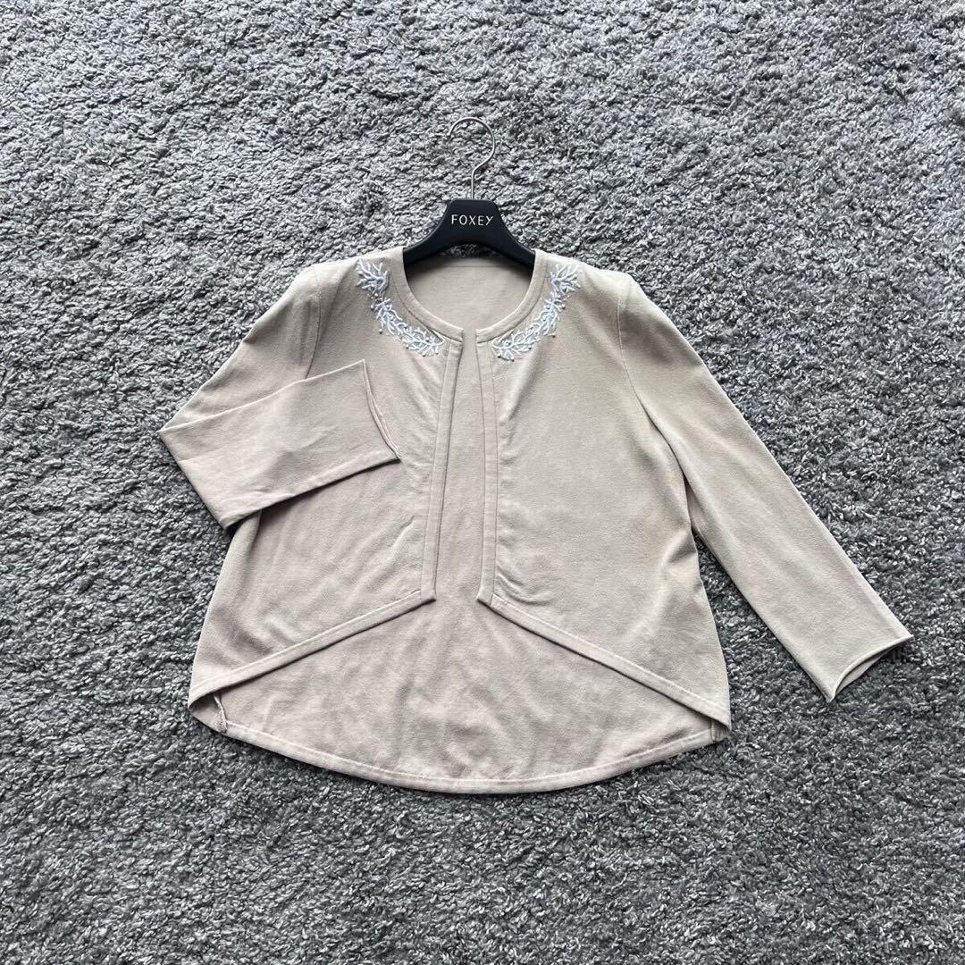 DAISY LIN 40 さんご飾り ボレロ FOXEY - メルカリ