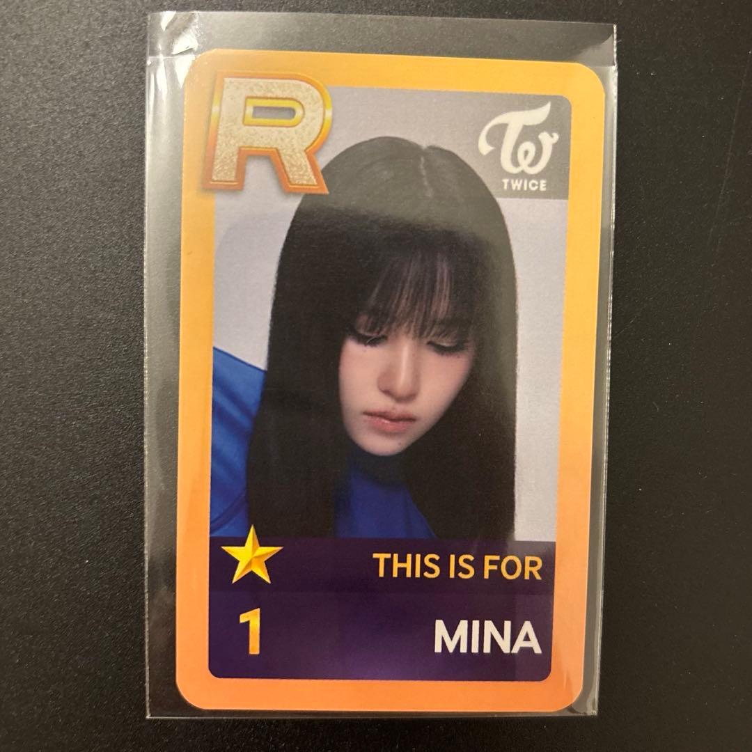 SSJYP twice ソウルコン THISISFOR トレカ ミナ　MINA