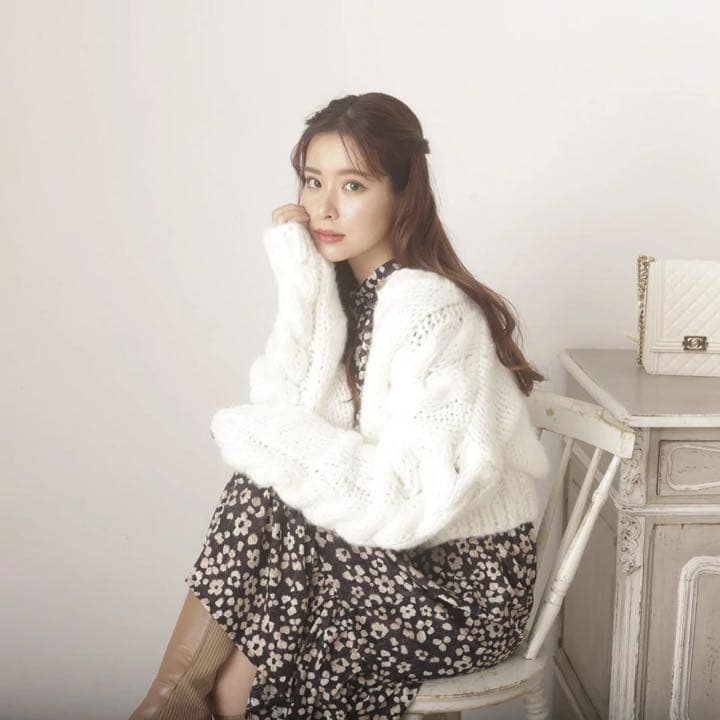 お値下げしました！【新品未使用】Bibiy. ミントグリーンカーディガン