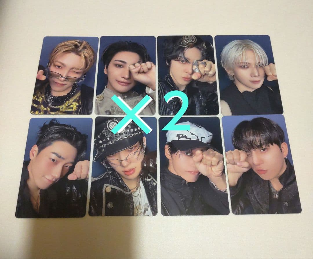 ATEEZ GOLDEN HOUR 4 FC 特典 コンプ 2セット 16枚 - メルカリ