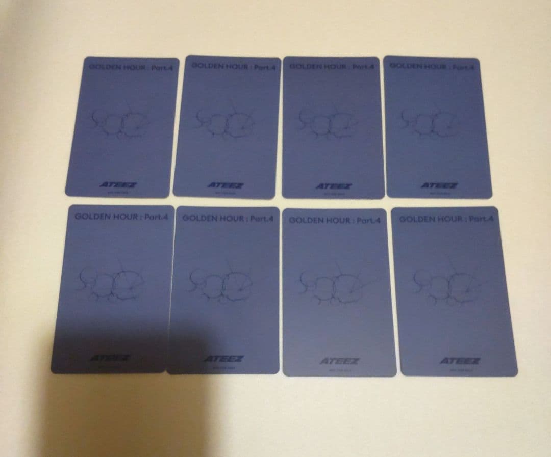 ATEEZ GOLDEN HOUR 4 FC 特典 コンプ 2セット 16枚 - メルカリ