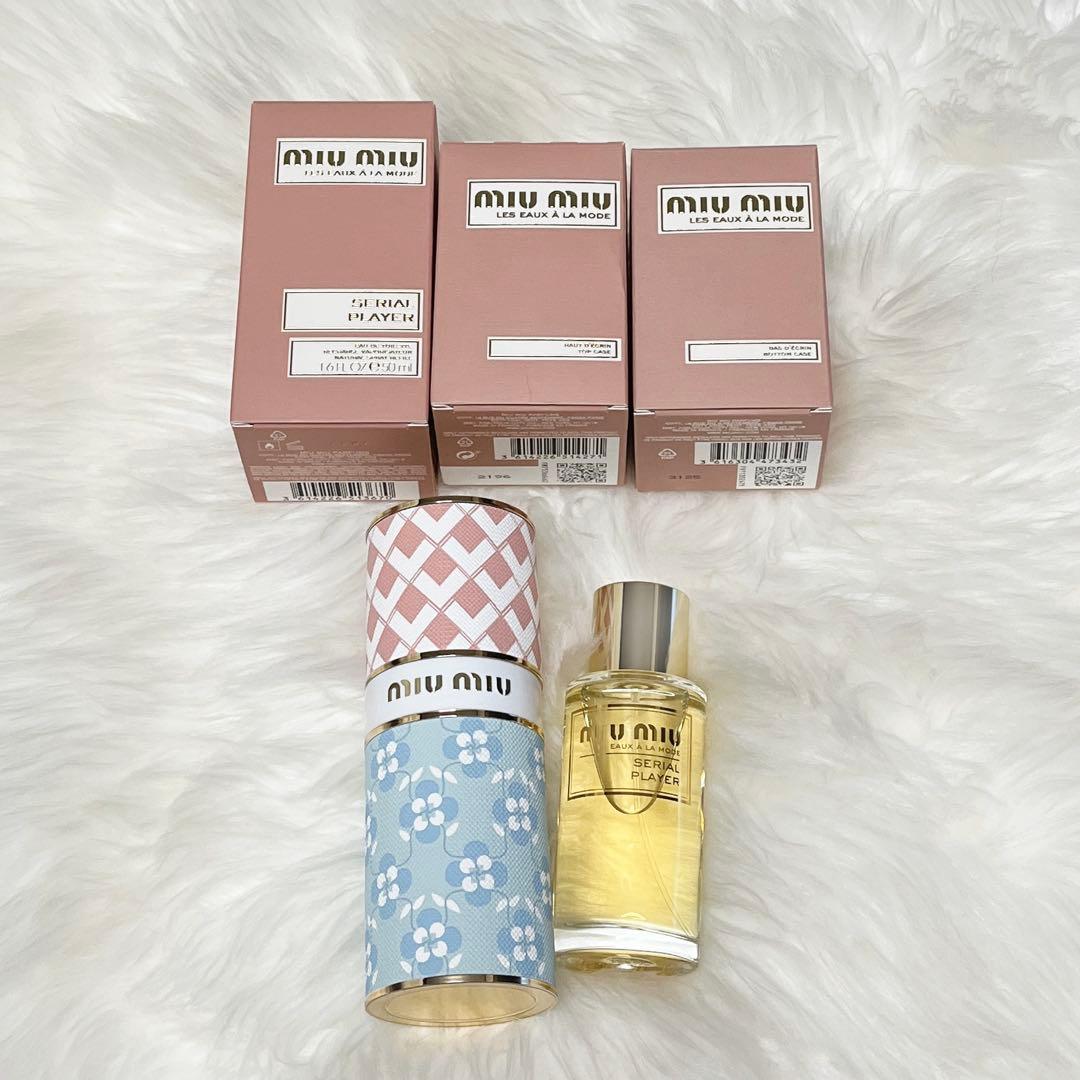 miumiu ミュウミュウレゾーアラモードシリアルプレーヤーオードトワレ50ml