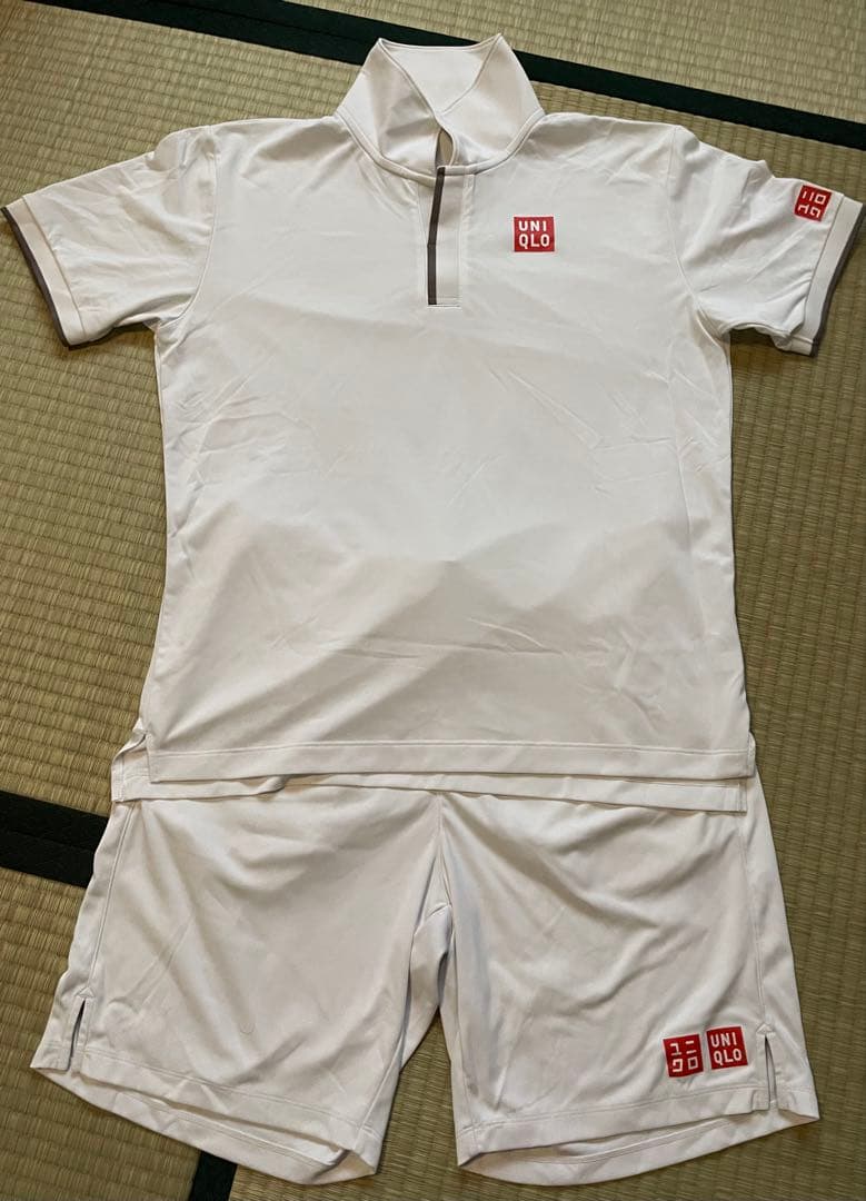 ユニクロ　フェデラー　着用モデル　上下