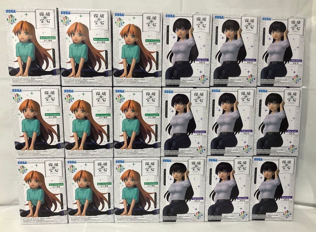 瑠璃の宝石 ちょこのせプレミアムフィギュア 荒砥凪 谷川瑠璃