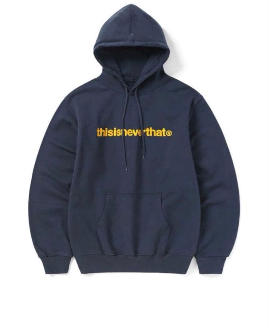 thisisneverthat ネイビー パーカー - メルカリ