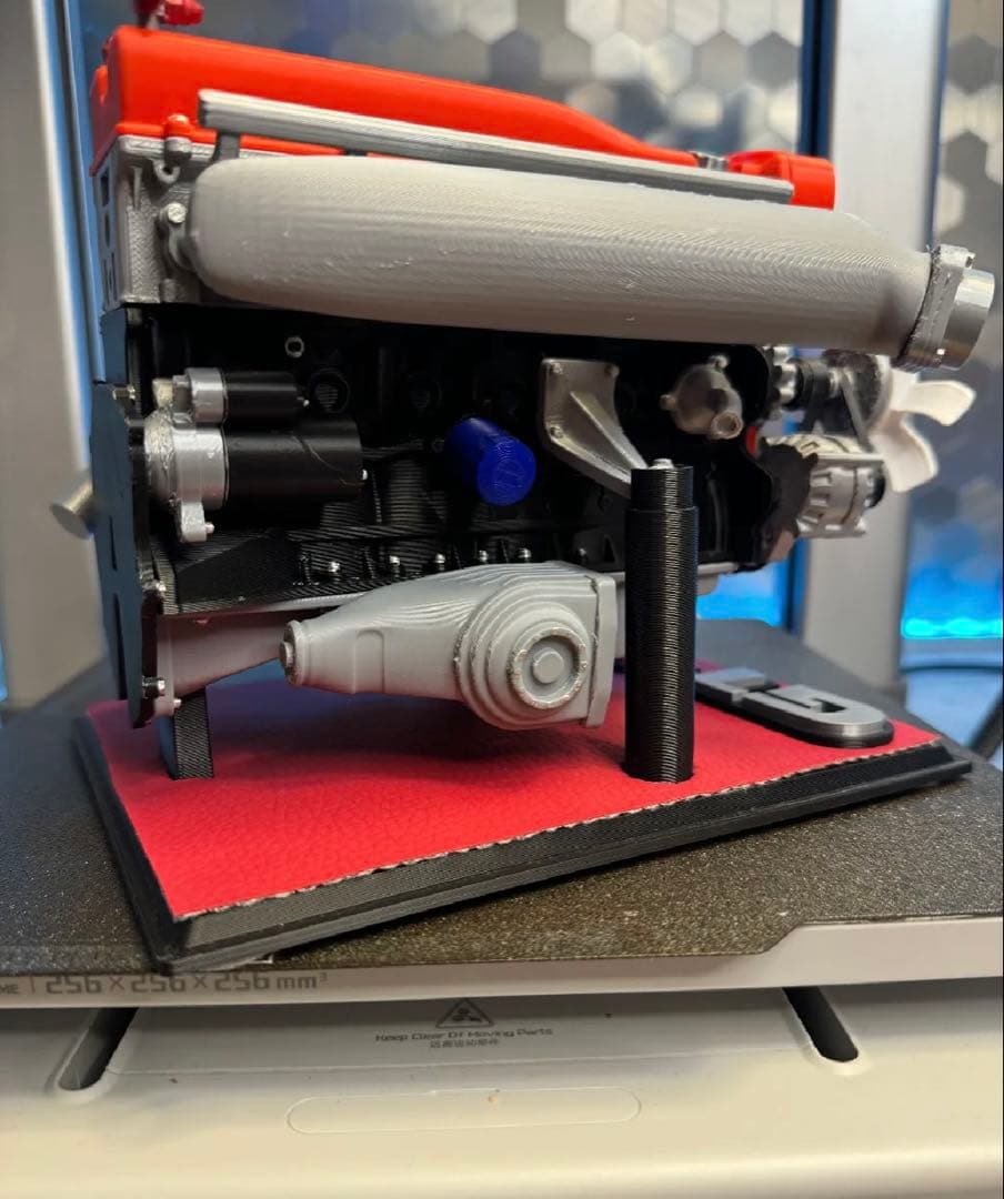 動作良好◎ 日産 NISSAN RB26 エンジン オブジェ 3Dプリンター 製造