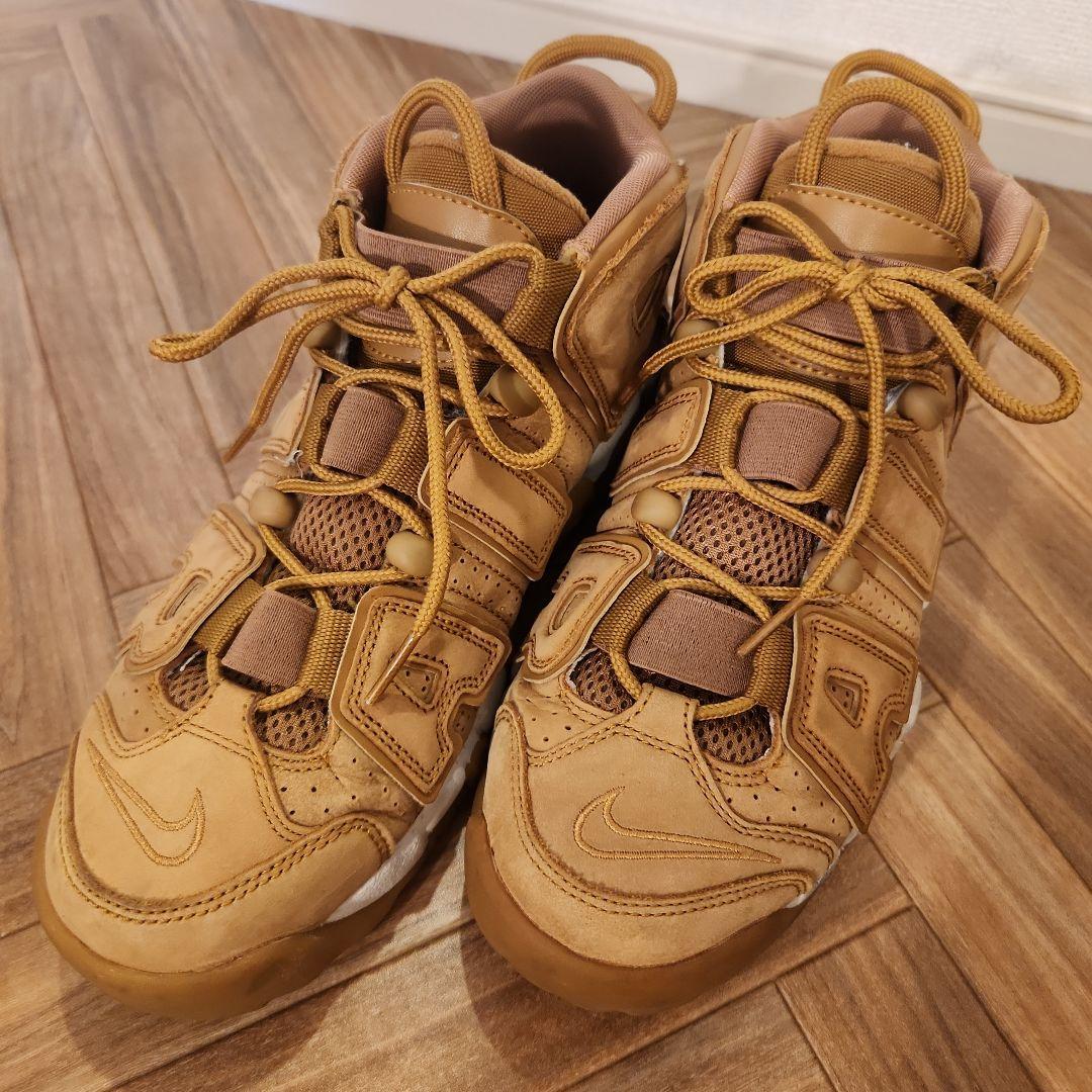 Nike レアカラー　モアアップテンポ　ベージュ25cm