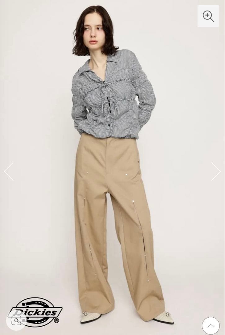 Dickies（R） HOLE STRAIGHT パンツ　BEG