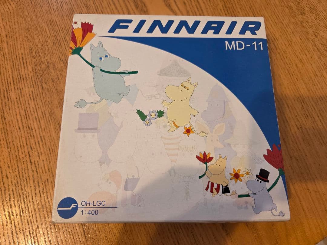 ​【極希少】フィンエアー MD-11 ムーミン特別塗装機 1/400 ムーミン/サンタクロース」特別塗装機 フィンエアー (MD-11 | OH-LGF