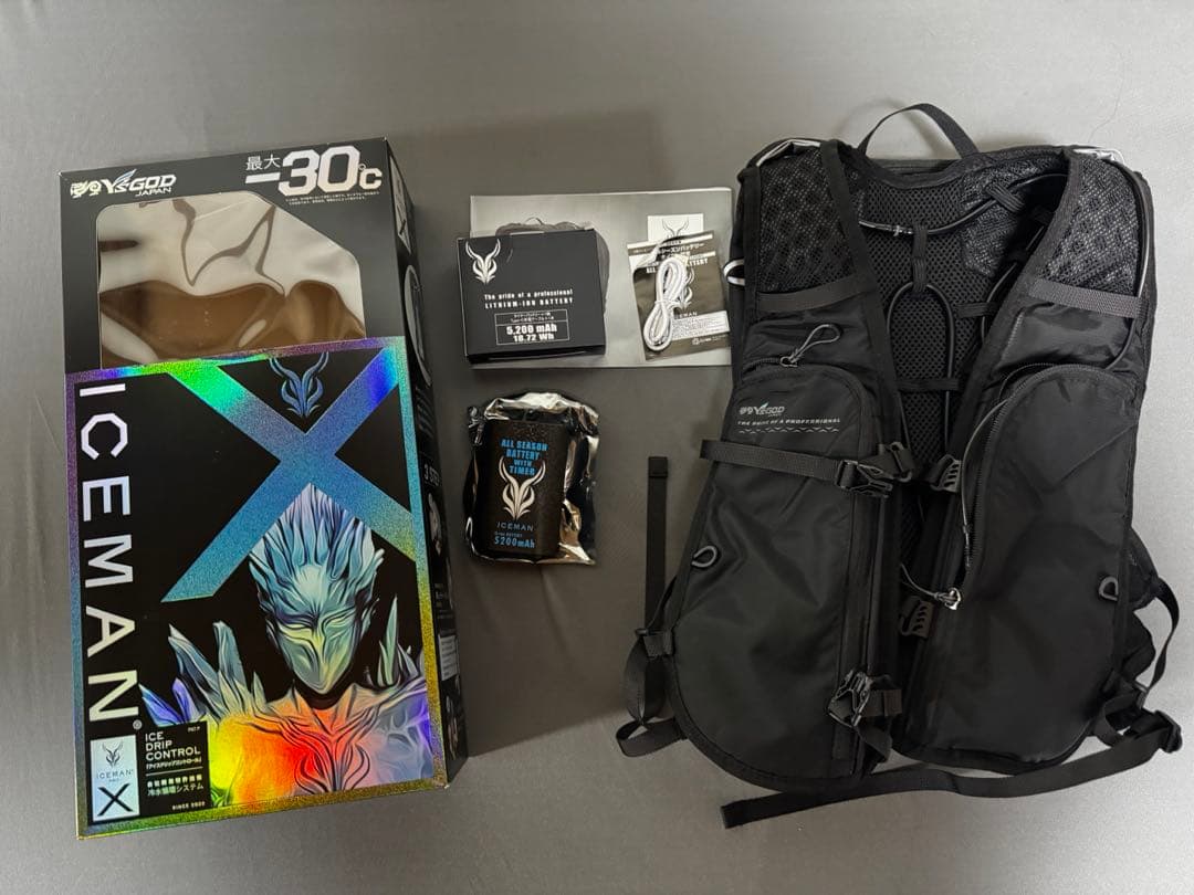 アイスマン PRO X2 チャージボトル 5本 山真 ワイズゴッド 水冷服