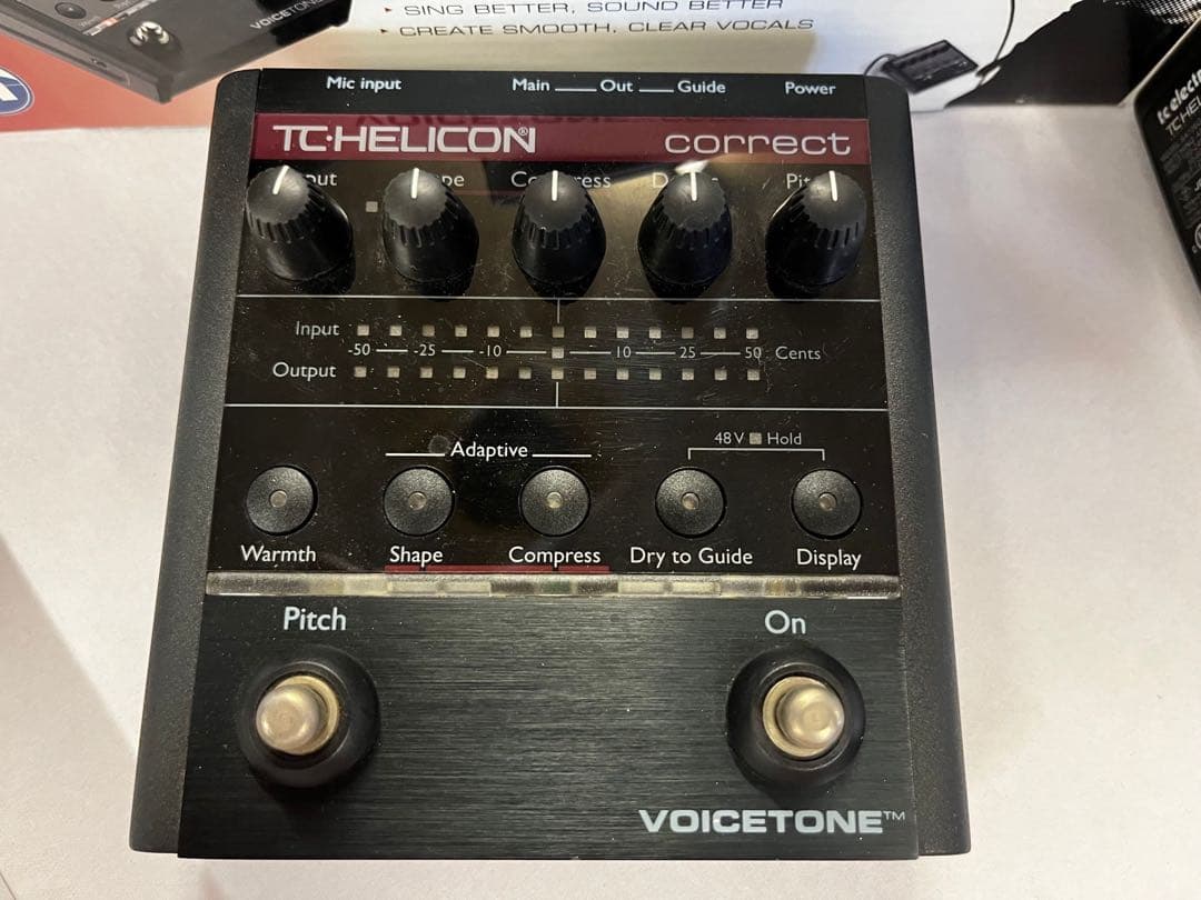 TC Helicon VOICETONE Correct ボーカルエフェクター