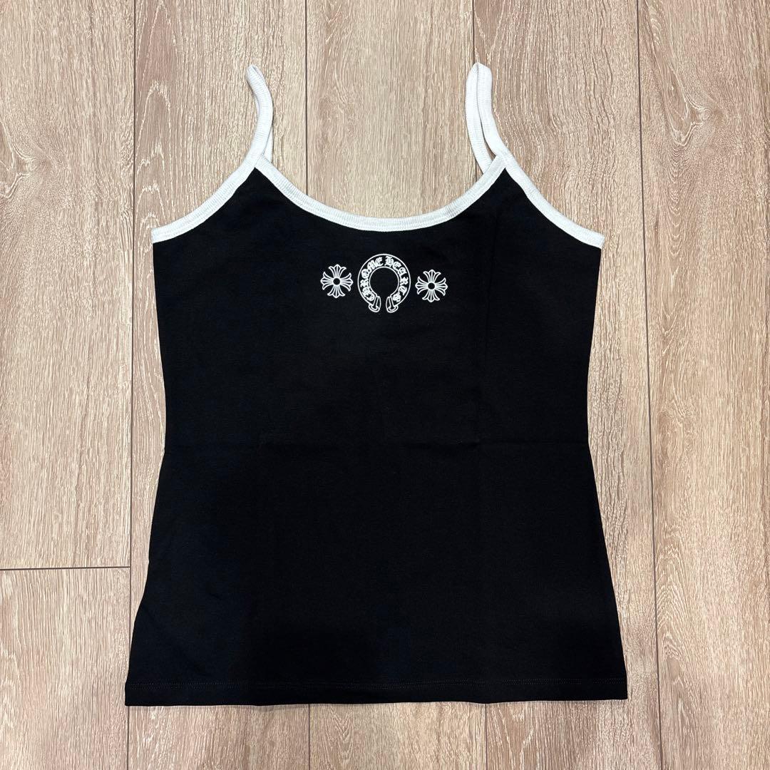 お福《新品未使用》クロムハーツ　レディース　キャミソール L ブラック