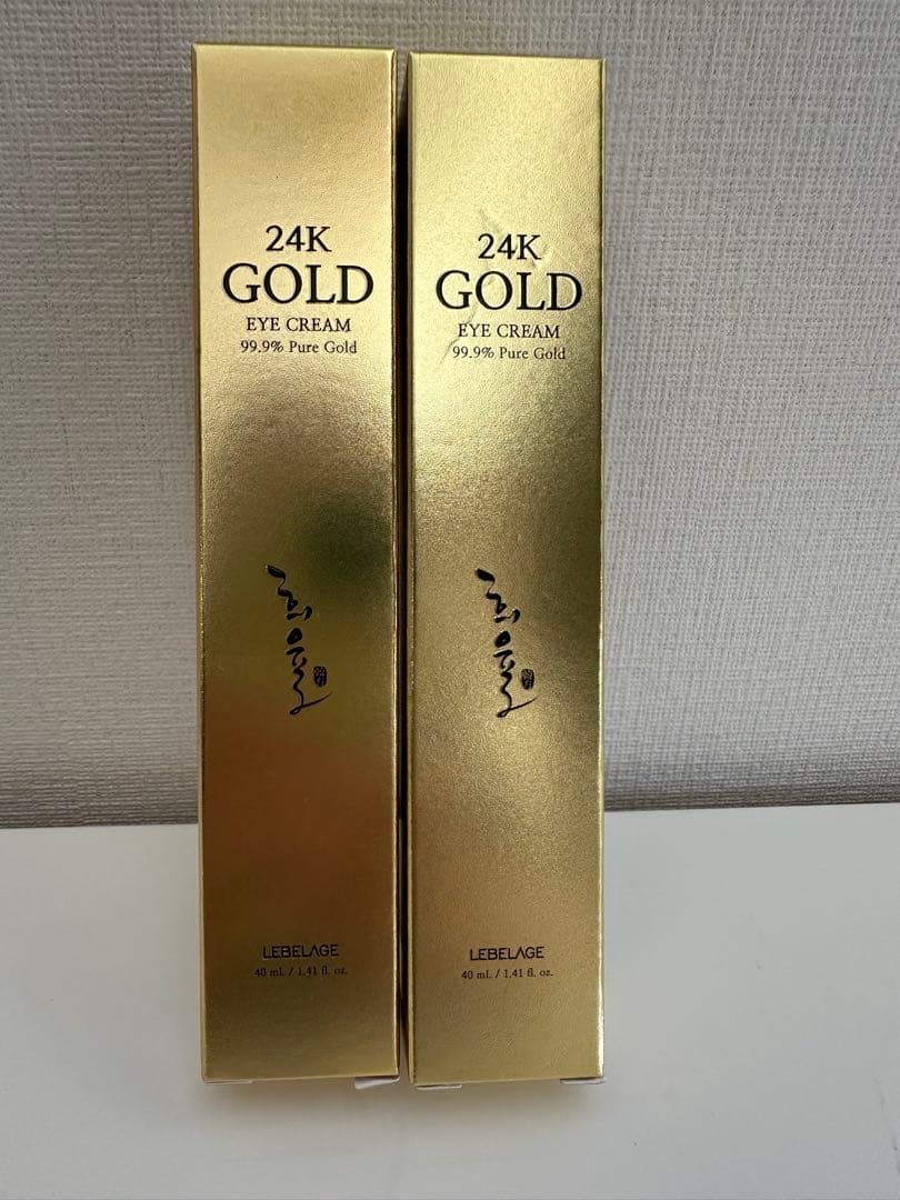 LEBELAGE ルベラジュ ヒユル24アイクリーム40ml×2 お取り置き