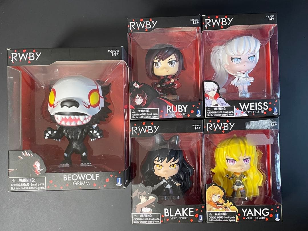 RWBY フィギュア　5点セット