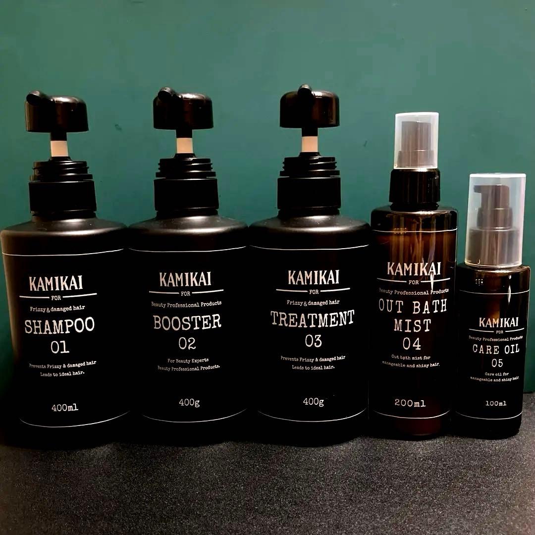 KAMIKAI シャンプー・トリートメント・オイルセット