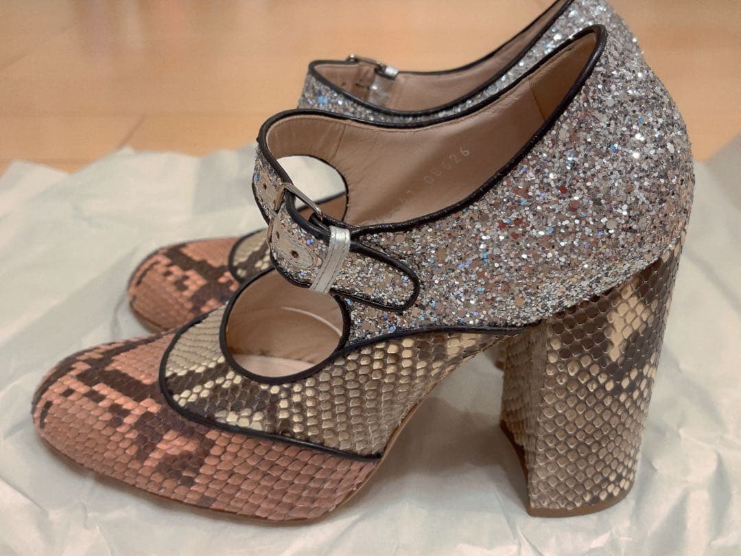 ミュウミュウ　パンプス　38