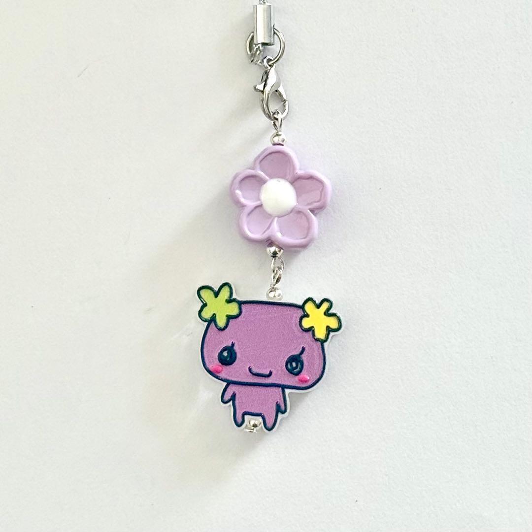 平成レトロ キャラストラップ／パープル - メルカリ