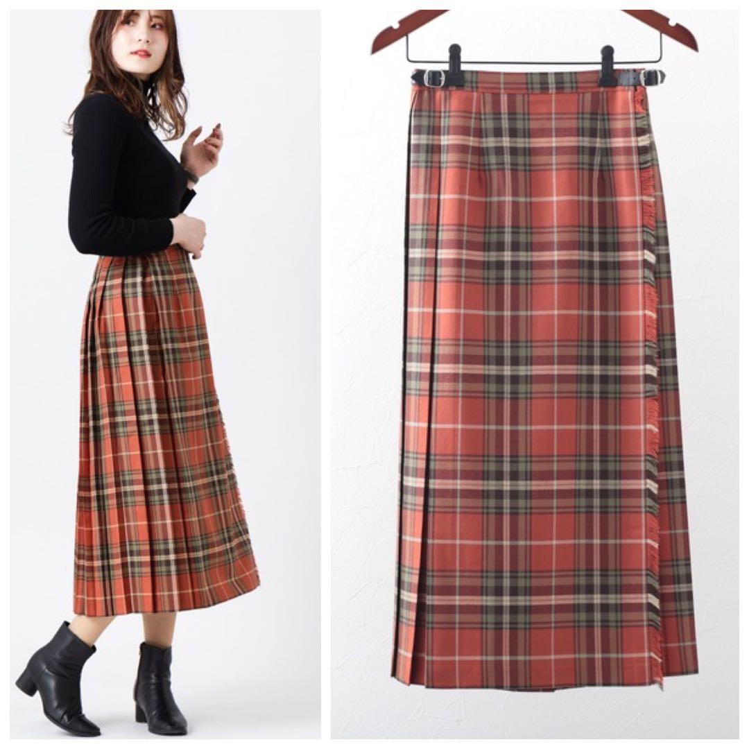 ガイア様用 新品 オニールオブダブリン 別注 ウール キルト スカート10