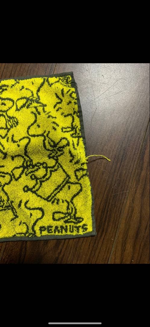 PEANUTS イエロータオル