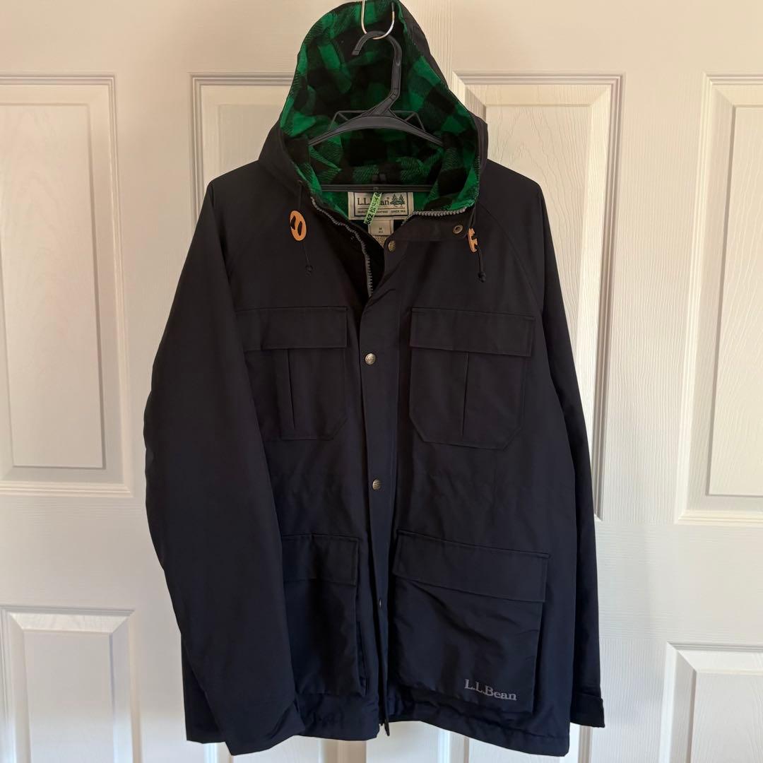 しんのすけ　L.L.Bean マウンテンパーカー 黒　Mサイズ　コート