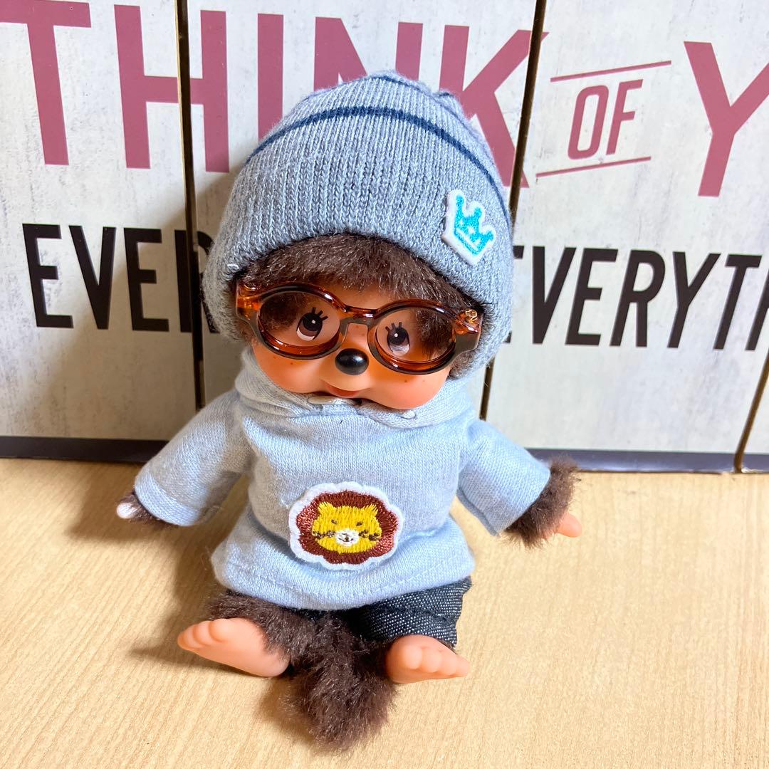 セキグチ モンチッチキーチェーン用 着せ替え4点セット（新品）コーデ