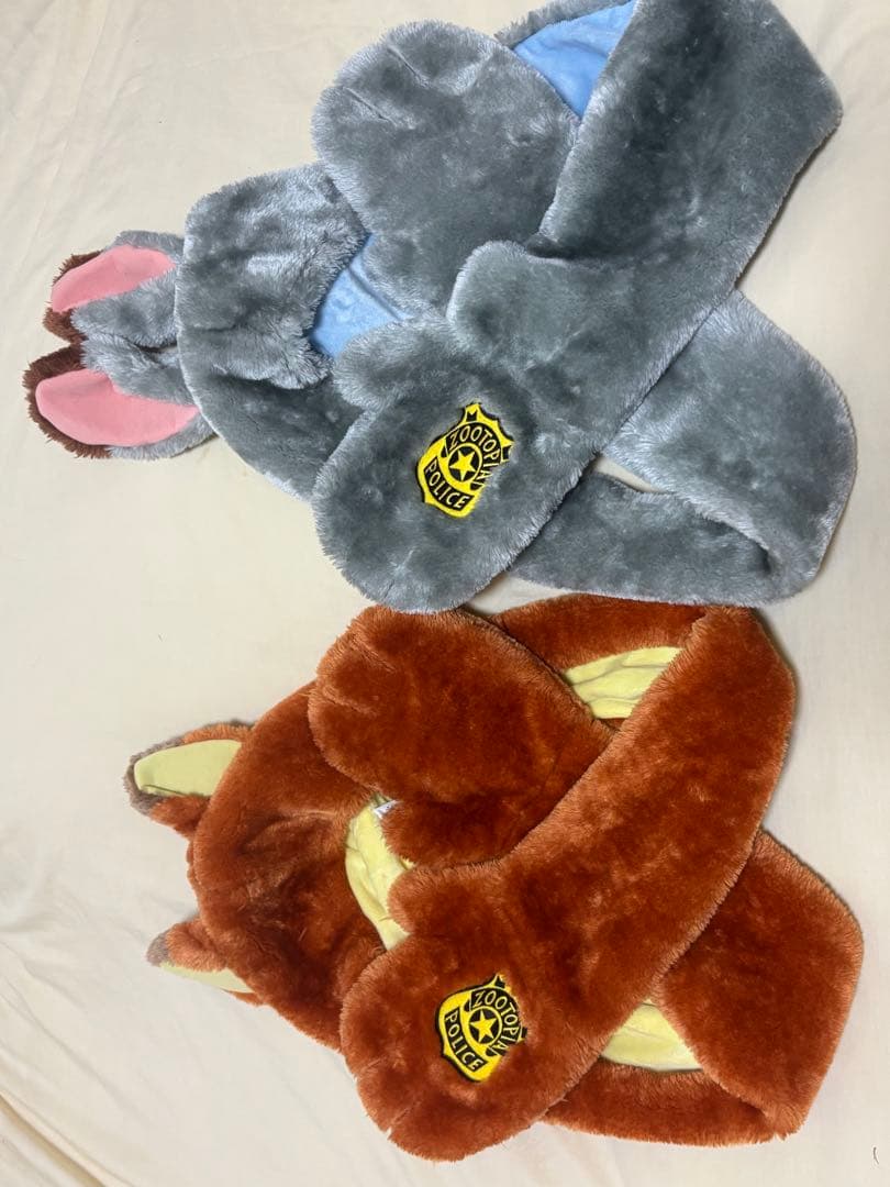 ディズニー ジュディ ニック マフラーキャップ - メルカリ