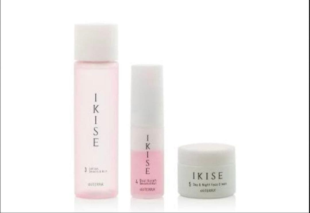 【新品・未開封】ikise 化粧水、美容液、クリーム3点セット