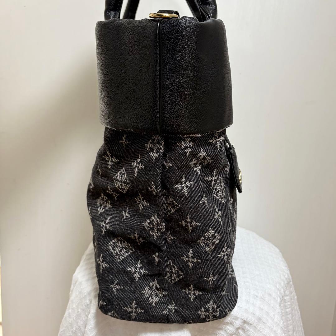 美品】Daily russet トートバッグ リバーシブル デニム ブ