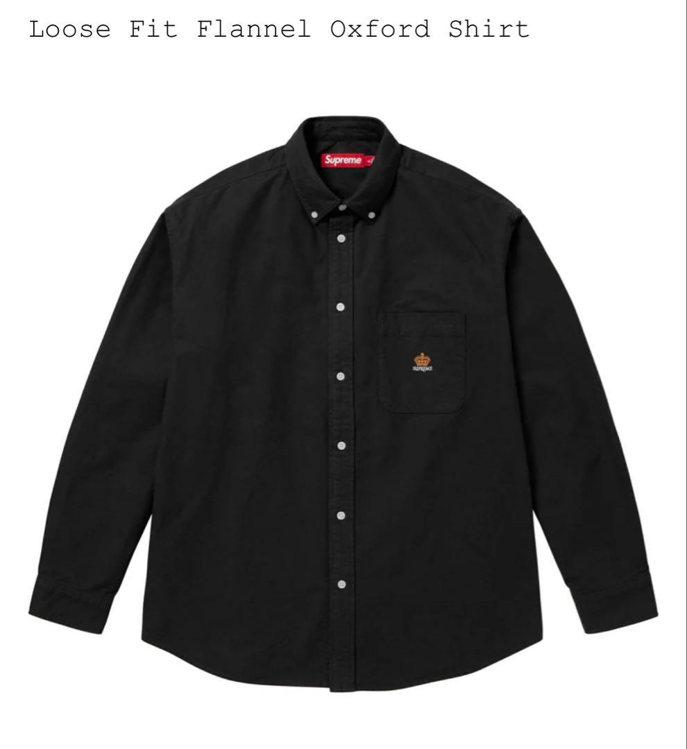 トップス SUPREME Loose Fit Flannel Oxford Shirt