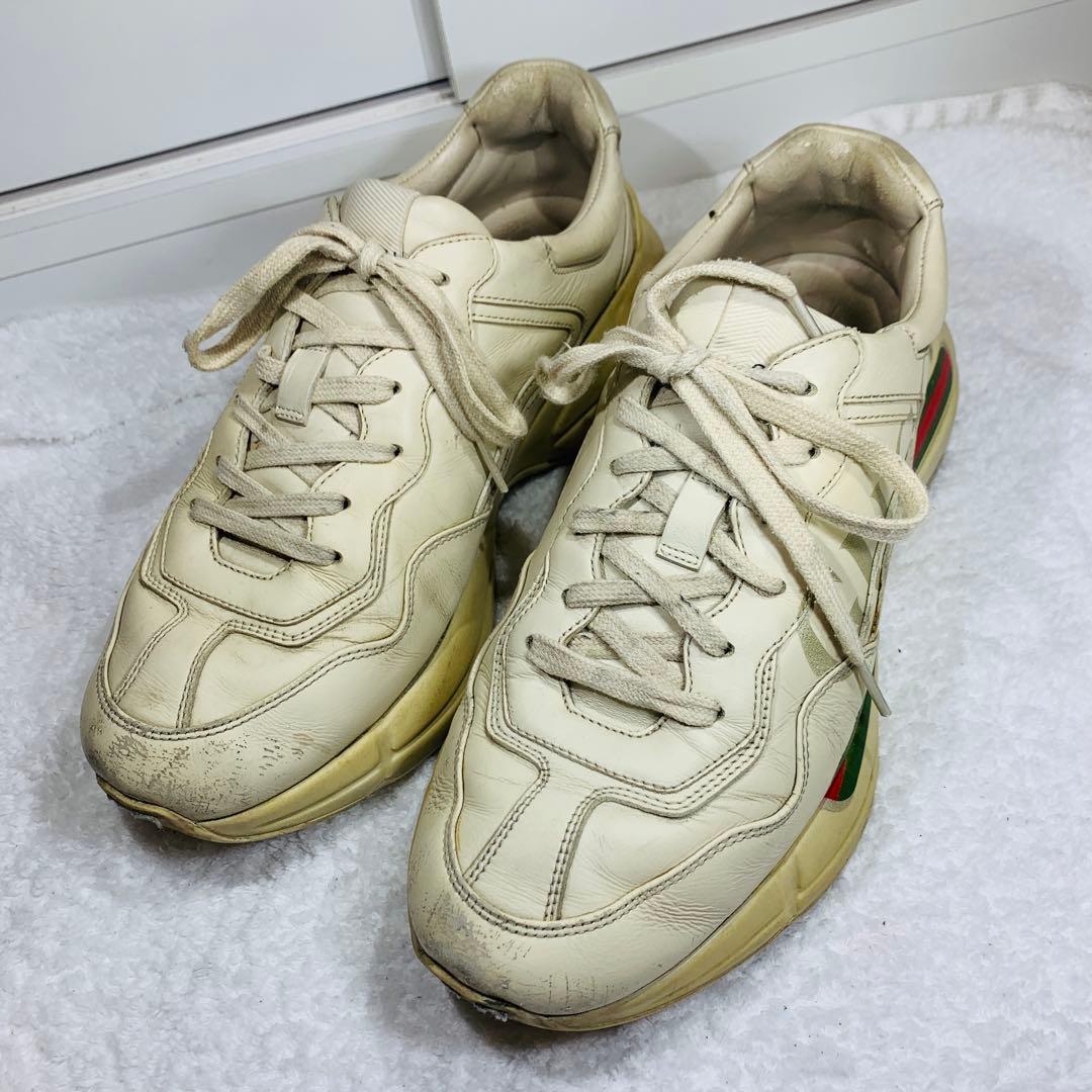 ⭐️GUCCI シェリーライン GG ロゴ ライトン ダッド 7(26cm) - メルカリ