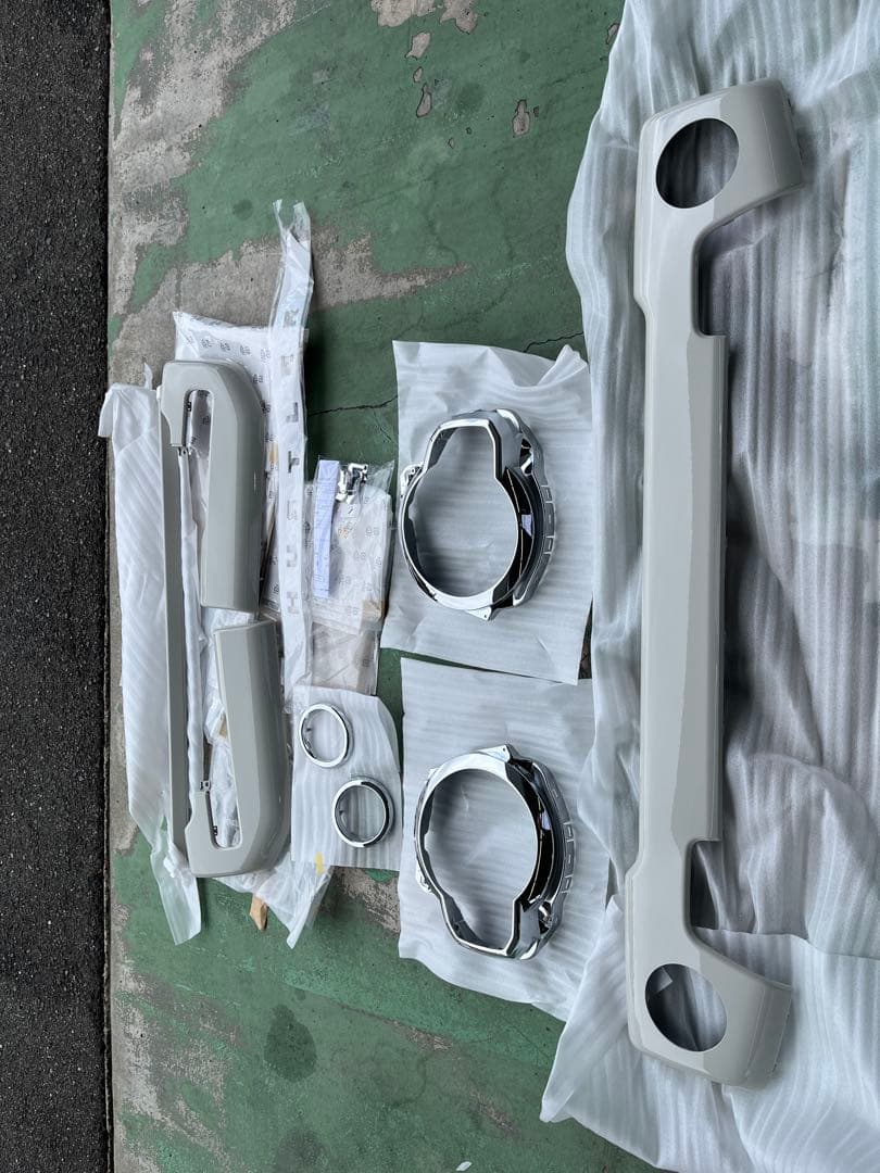 ハスラー　MR52S オフブルーメタリックソフトベージュ　新車外し