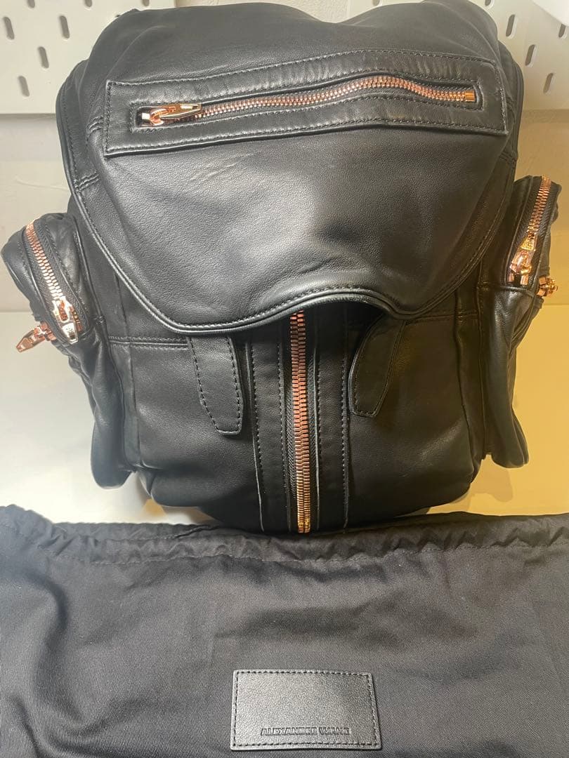 【極美品】Alexander Wang ブラック マルティ バックパック3way