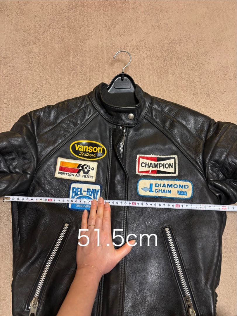 最終値下げ 超貴重❗️ VANSON TC サイズ38 ライダースジャケット
