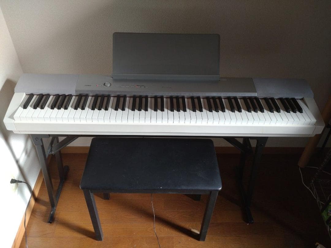 CASIO 電子ピアノ Privia PX-150　シルバー
