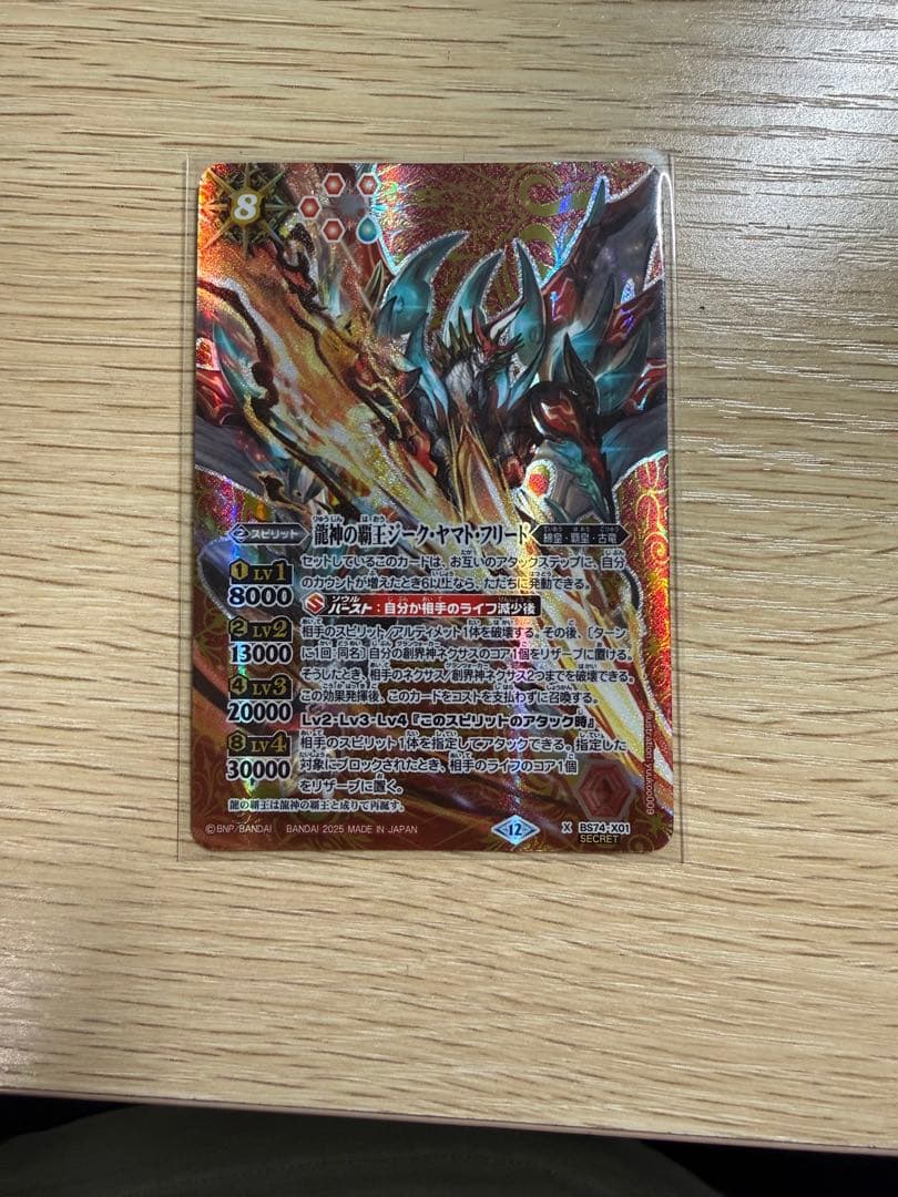 龍神の覇王ジーク・ヤマト・フリード　シークレット