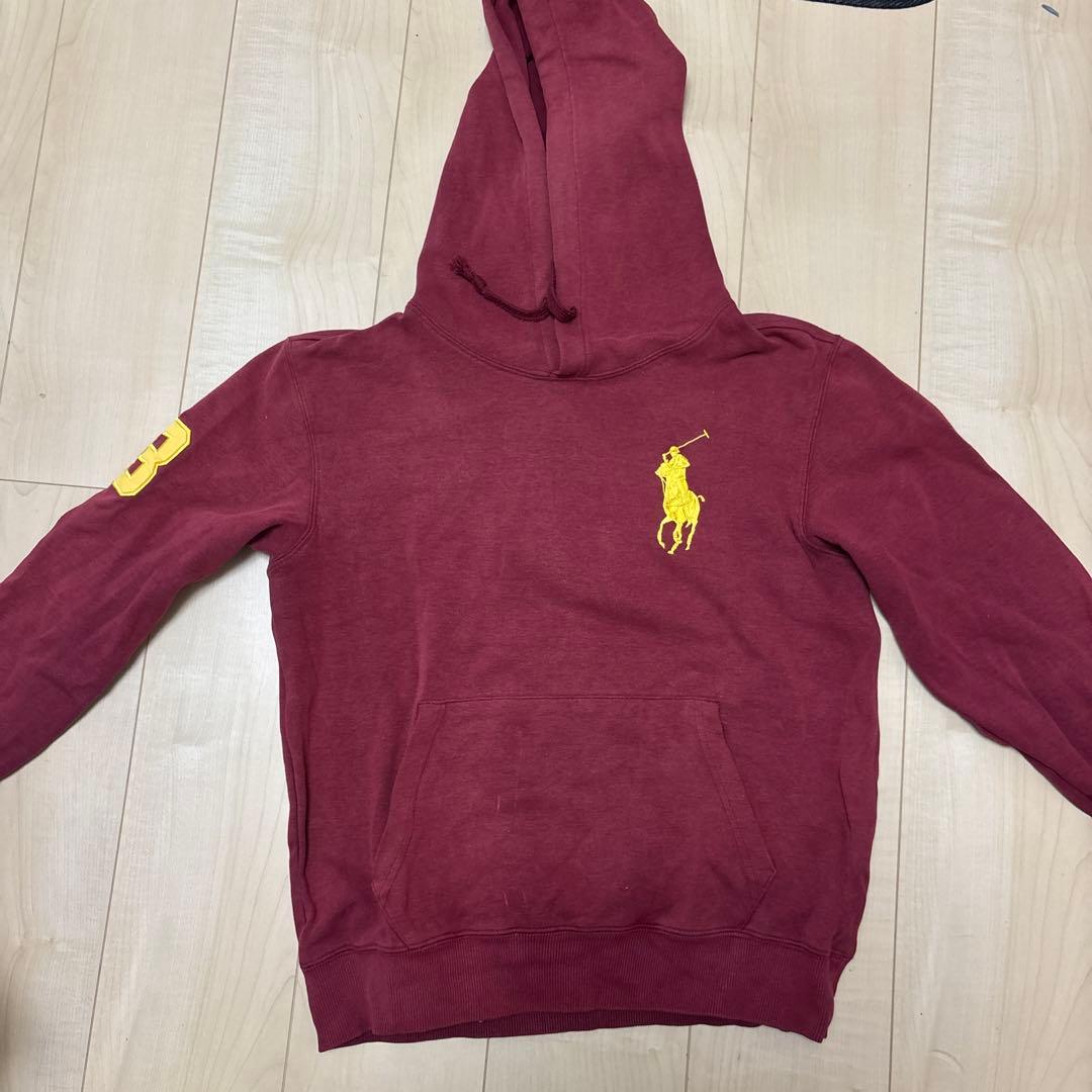 Polo by Ralph Lauren バーガンディ パーカー S POLO RALPH LAUREN（ポロ・ラルフローレン） ポロ ラルフローレン
