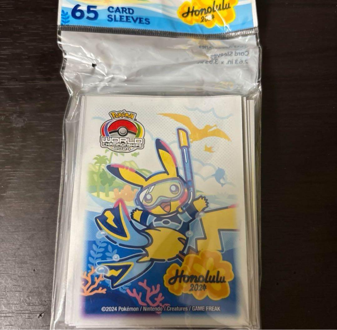 WCS2024 ポケモンカード ホノルル】スリーブ - メルカリ
