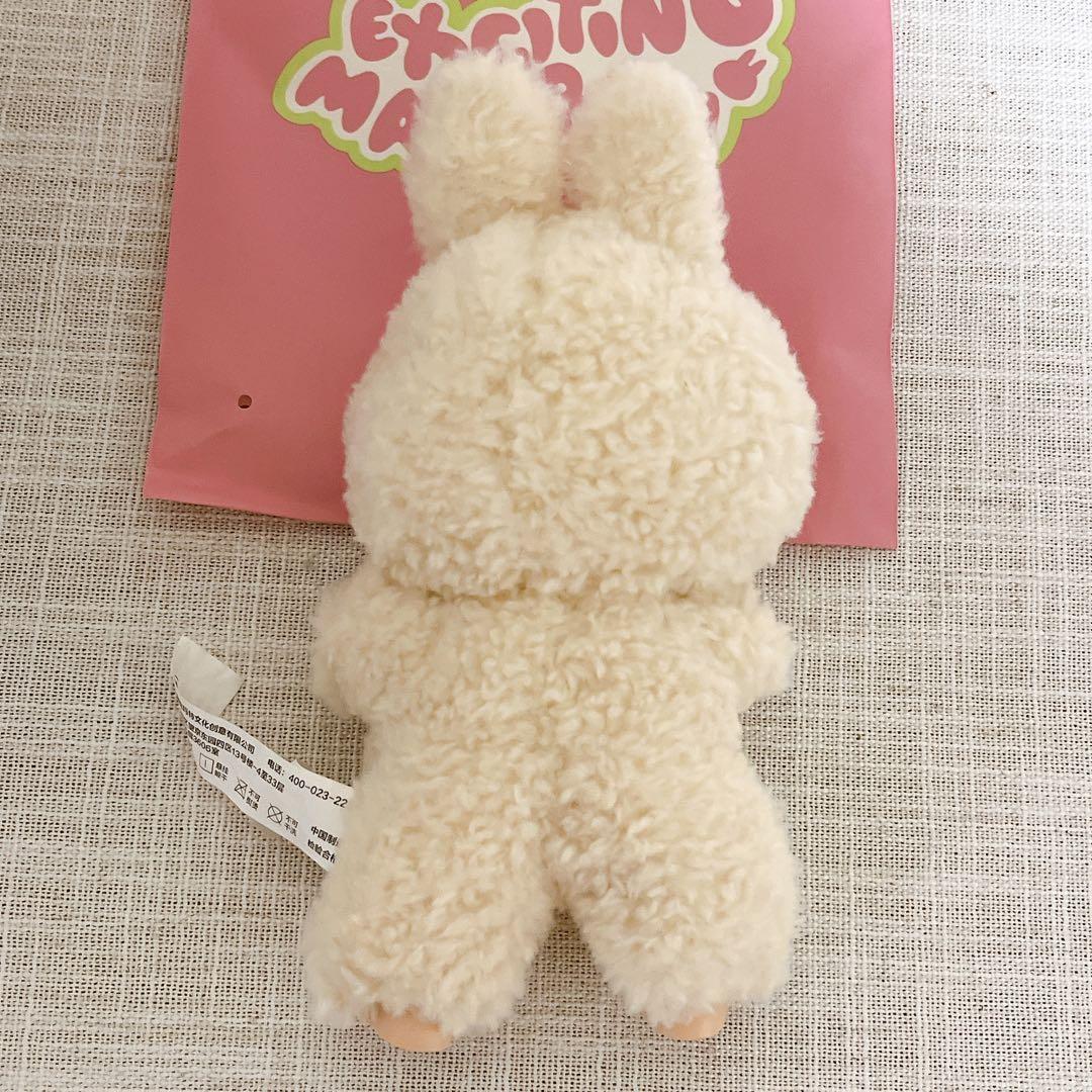 ラブブ Labubu 白 マカロン ソイミルク soymilk POPMART - メルカリ