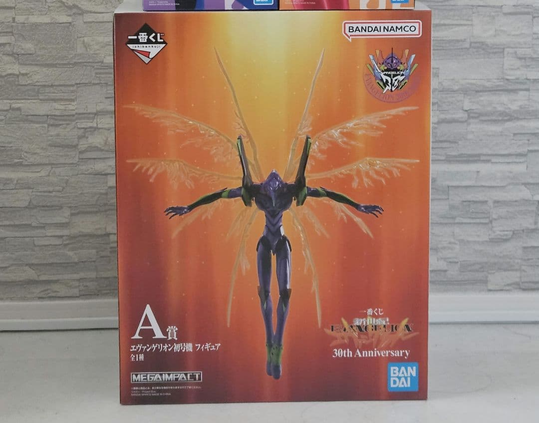 エヴァンゲリオン 1番くじ A賞初号機・B賞シンジ D賞アスカ　フィギュアセット
