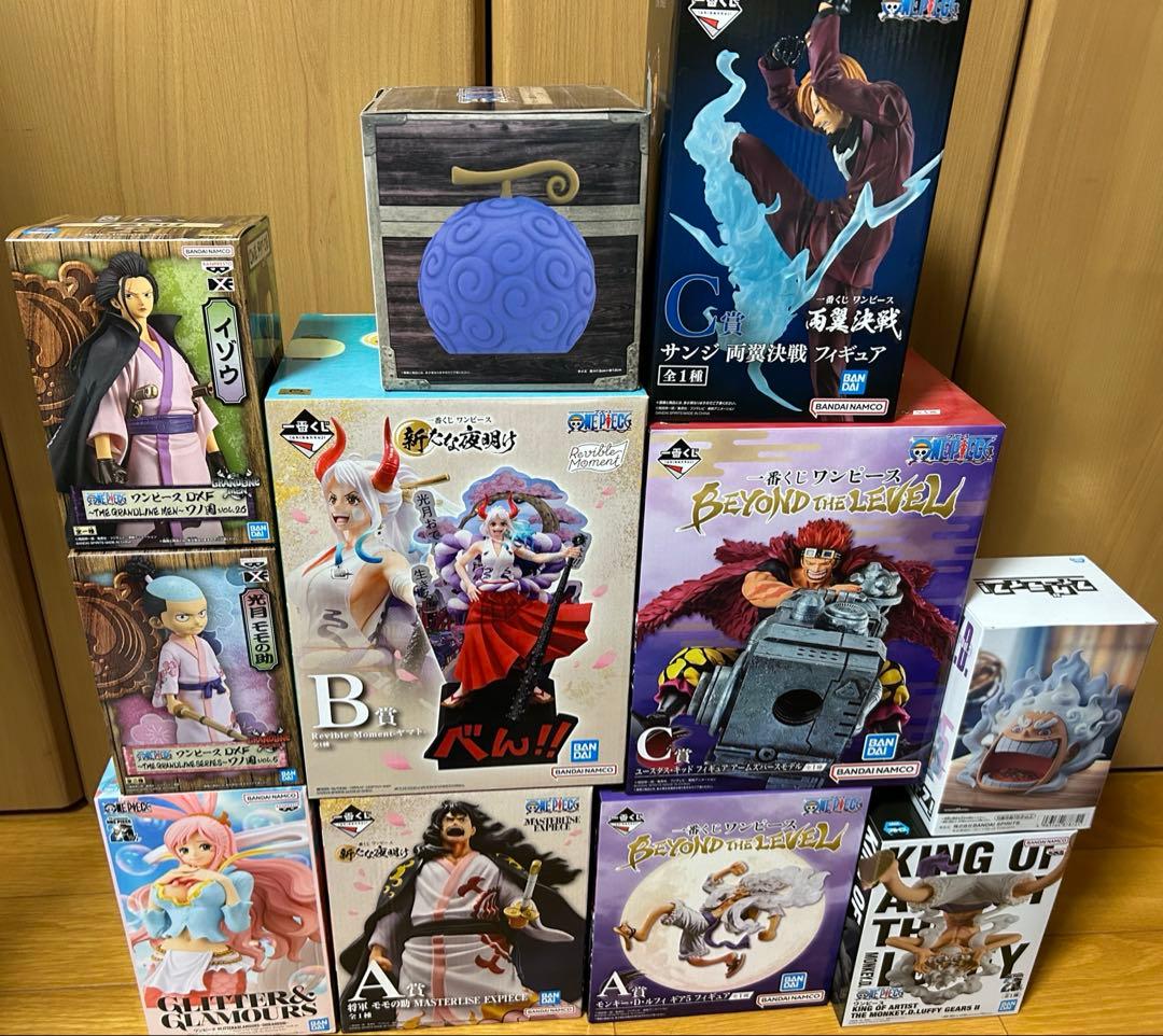 ワンピース　一番くじ　プライズ　フィギュアまとめ売り　11点セット