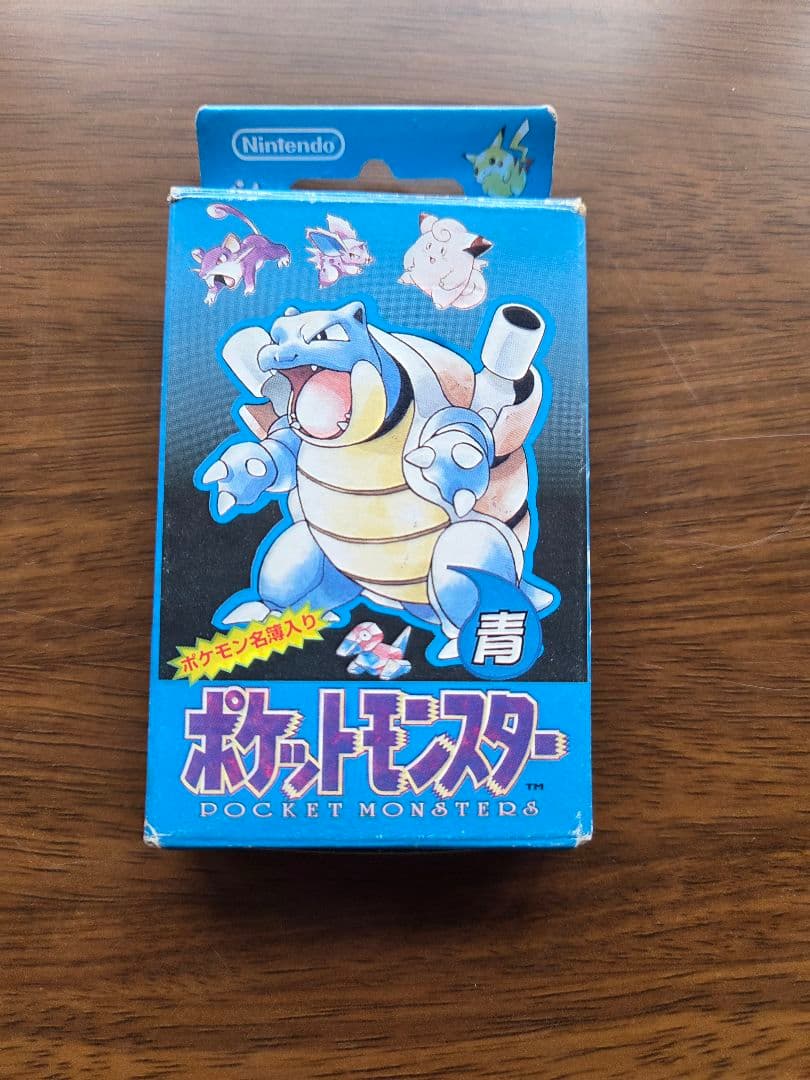 ポケットモンスター 青 トランプカード 1996年製 ポケモン トランプ 青 初期 - メルカリ